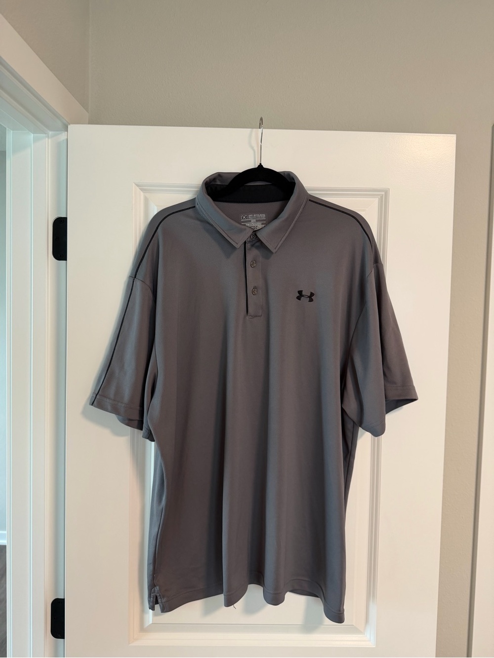 Under Armour Men’s Charcoal Grey Performance Polo